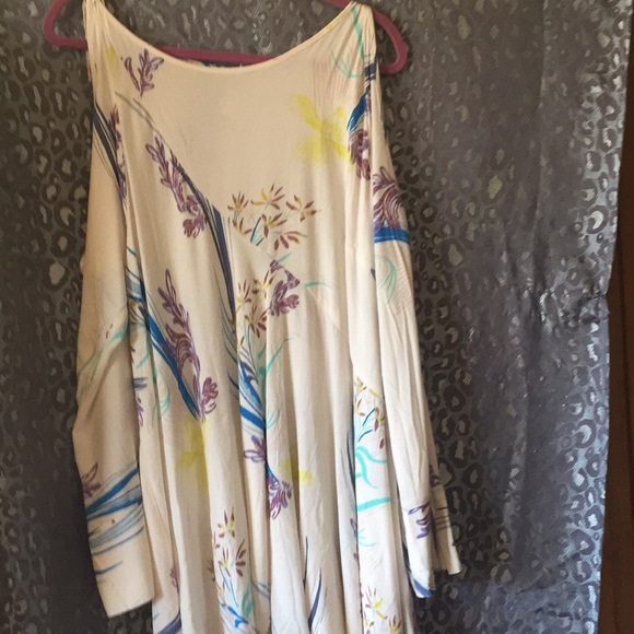 Fp open shoulder dress 1 shoulder tie, long sleeve - Picture 5 of 5